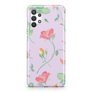 갤럭시A32 케이스 파스텔플라워 디자인 하드