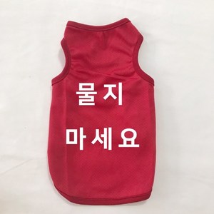 맞춤 티셔츠 이름 각인 티셔츠 내맘대로 티셔츠 강아지 옷 XS S M L XL 2XL, 1개, 레드(일반)
