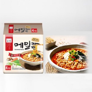 봉평촌 메밀라면, 4개