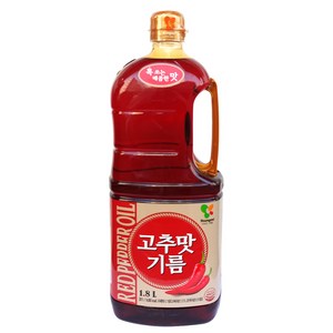 영미 고추맛기름 8개 고추기름, 1.8L