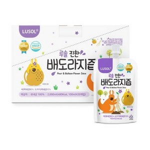 루솔 진한 배도라지즙, 100ml, 40개