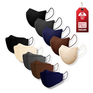 [A3] NEW 컬러5종세트 대형 특대형 얼큰이마스크 50매/100매 (국내생산/국산필터), 새부리5종(특대형) 50매, 혼합색상