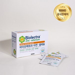 바이오렉트라 헤어메스 아연 셀레늄 5050mg x 20포, 20회분, 1박스