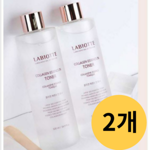라비오뜨 콜라겐 에센스 인 토너 로즈골드 500ml, 2개