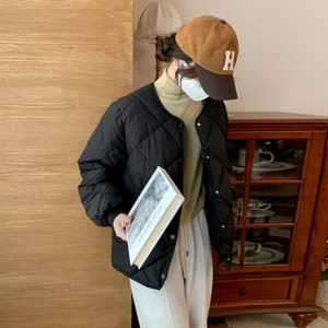 [엘디르] 여성 슬림 경량 패딩