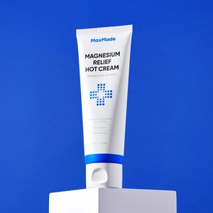 맥스메이드 바그네슘 마그네슘 릴리프 핫 크림 120ml, 1개, 120g