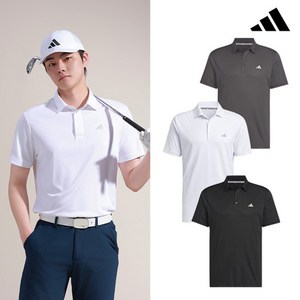 아디다스 정품 SS 남성 남자 골프웨어 반팔 카라 기능성 에어로레디 티셔츠