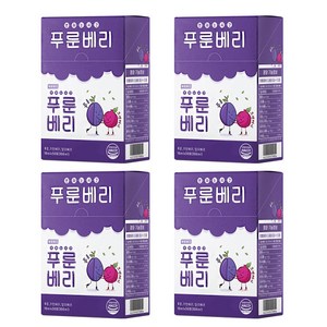 바로바디 푸룬베리 푸룬주스 스틱 4box, 10g, 120개