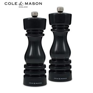 [콜앤메이슨] 런던 소금 후추 그라인더 선물 세트 180mm, 1세트, 35ml, 블랙 글로우 180mm