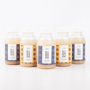 [당일제조] 무방부제 100% 수제 전통식혜 프리미엄, 5개, 300ml