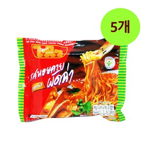 태국 라면 와이와이 팟 차 베이비 클램 플레이버 인스턴트 누들 60g x 5개 Waiwai Baby Clam Flavou Instant Noodles, 1개