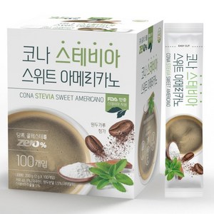 CONA 스테비아 스위트 아메리카노 커피믹스, 2g, 100개입, 1개