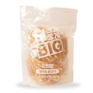 강아지 대용량간식1kg 더빅 치킨껌사사미1kg, 1000g, 1개