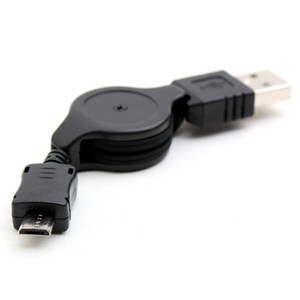 USB2.0 MICRO 5핀 자동감김 케이블 G3895, 상세내용표시, 1개