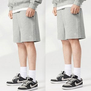 [당일출고] 1+1 여름 남성 트레이닝 반바지 5부 빅사이즈 트레이닝복 츄리닝 자수 2장묶음