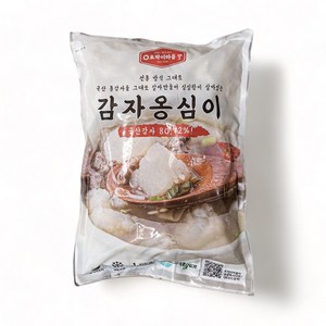 밀가루 제로 토박이마을 감자 옹심이, 1kg, 2개