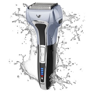 이즈미 아이언쉐이버 전기면도기, IKS-6050, 실버 + 블랙