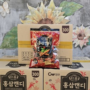 청우식품 고려홍삼캔디, 300g, 4개