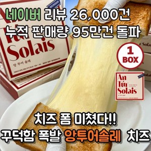 [본사발송] 앙투어솔레 아일랜드 100% 자연치즈 구워먹는 치즈 300g(100g x 3팩), 300g, 1개