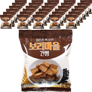 금풍제과 보리마을 검은콩 깨 보리건빵, 30g, 50개