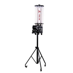 자동 셔틀콕 발사기 서브 셀프 훈련 장치 서브머신 볼, 블랙 B2000 모델, 1개