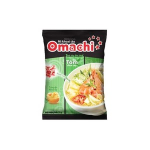 베트남 새우라면 오마찌 인스탄트면 새우맛 오마치 79G 아시안푸드, 1개