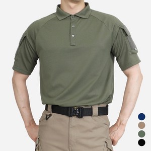 컴뱃셔츠 택티컬 반팔 국산 티셔츠 폴로 카라티 밀리터리 아웃도어 전술 군인 경찰 소방 경호원 특전 강철부대