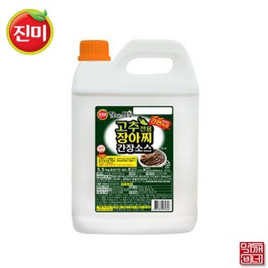 [먹깨비네] 진미 고추전용 장아찌간장소스 5.5kg대용량, 1개, 5.5kg