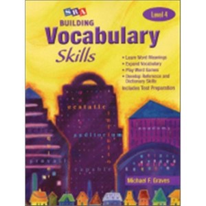 SRA Building Vocabulary Skills Level 4 : Student Book, McGraw-Hill