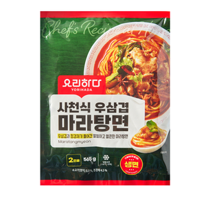 요리하다 사천식 우삼겹마라탕면 (565G), 1개