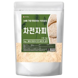 건강중심 인도 차전자피 분말 차전피 식이섬유, 1개, 1kg