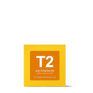 T2 캐모마일 티백 박스 25티백(허브차), 1개, 1.48g, 25개입