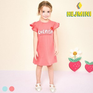 헤이미니 여아용 미니플라워 콕 프릴 원피스