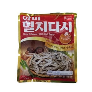 (무료배송) 화미 멸치다시 1kg x 6개