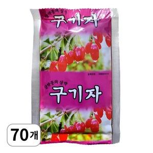 구기자즙 진한 구기자 진액 70포, 70개, 100ml