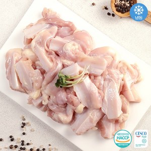 [맛난꼬꼬 안창살붙은 닭연골] 국내산 닭특수부위 (안창살 붙은 연골)(냉동), 1kg, 2개