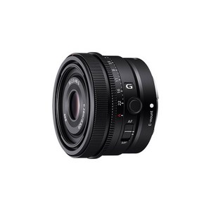 소니 대리점 알파 렌즈 SEL40F25G (FE 40mm F2.5 G Ø49mm) 컴팩트 표준 단렌즈, 단품