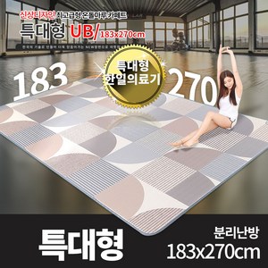 (주)한일의료기 거실용 초특대형전기장판 전기매트, 특대형(183x270cm)