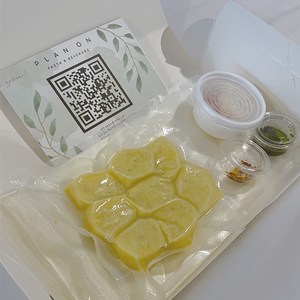 플랜온 바질 뇨끼 파스타 홈파티 캠핑 소포장 간편조리 캠핑요리 밀키트, 1000개, 395g