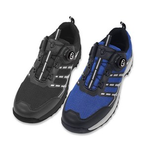 풋텐 멀티 트레킹화 작업화 경량안전화 원터치 다이얼 메쉬소재