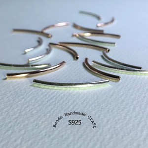 [비즈엔케이] 925실버 파이프 2mmx30mm 실버볼 은볼재료 DIY 비즈재료, 1개, 실버