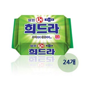 말표 세탁비누 빨래비누 희드라 플러스 400gx24개, 400g, 24개