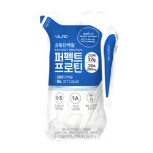 비락 균형 단백질 퍼펙트 프로틴, 180ml, 12개