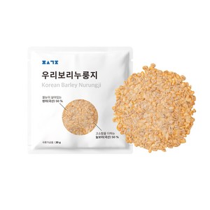 편식공장 우리보리누룽지, 20개, 20g