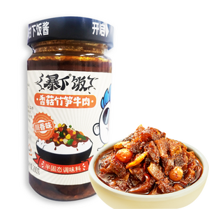 홍홍 중국식품 표고버섯 죽순 우육장 소고기비빔장 중국비빔장, 1개, 200g, 200g