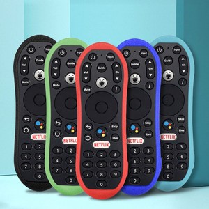 TIVO Stream 4K 리모컨 실리콘 커버, 레드