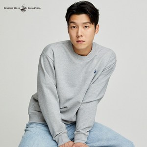 [2023 F/W][기간한정특가] 비버리힐즈 폴로 남자 여자 오버핏 맨투맨 그레이