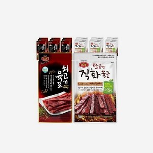 머거본쇠고기육포20G x10봉 + 달콤직화육포20G 10봉 합20봉 199871, 1개