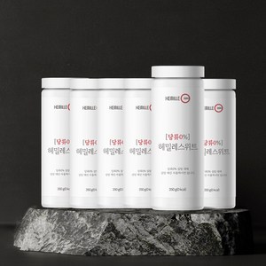 헤밀레 스위트 대체당 설탕 감미료, 6개, 350g