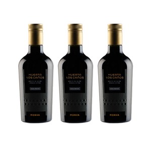 후에르타 로스 까뇨스 유기농 엑스트라 버진 올리브 오일 500ML, 3병 에어캡, 3개